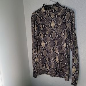 XL mock turtle long sleeve